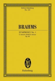 Brahms: Symphony No. 1 C minor Opus 68 (Study Score) published by Eulenburg